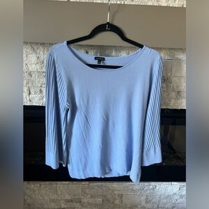 Talbots size Large light blue light sweater top